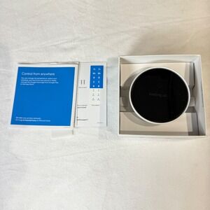 Google Nest Thermostat White Smart Home Energy Saving Control from Anywhere